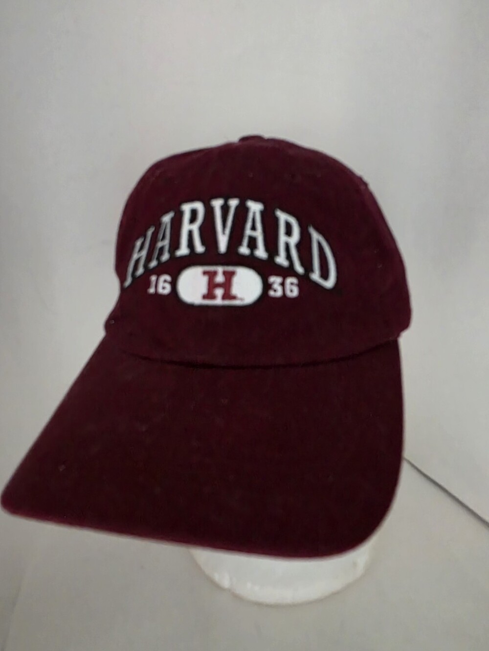 Harvard 1636 Crimson Adjustable Dad Hat Cap Embroidered Ivy League University